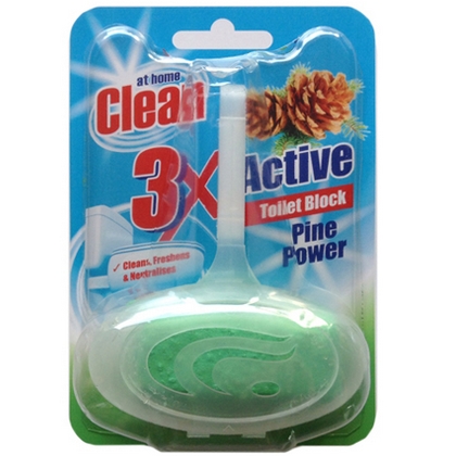 At Home clean toilet block 40g Pine